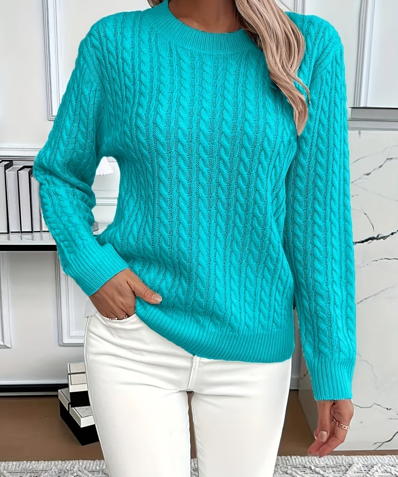 Bernila – Cable Knit Sweater