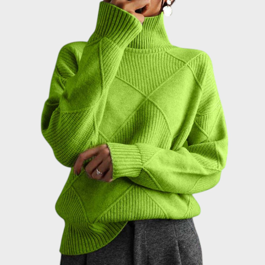 Denise | Sweater with High Neck