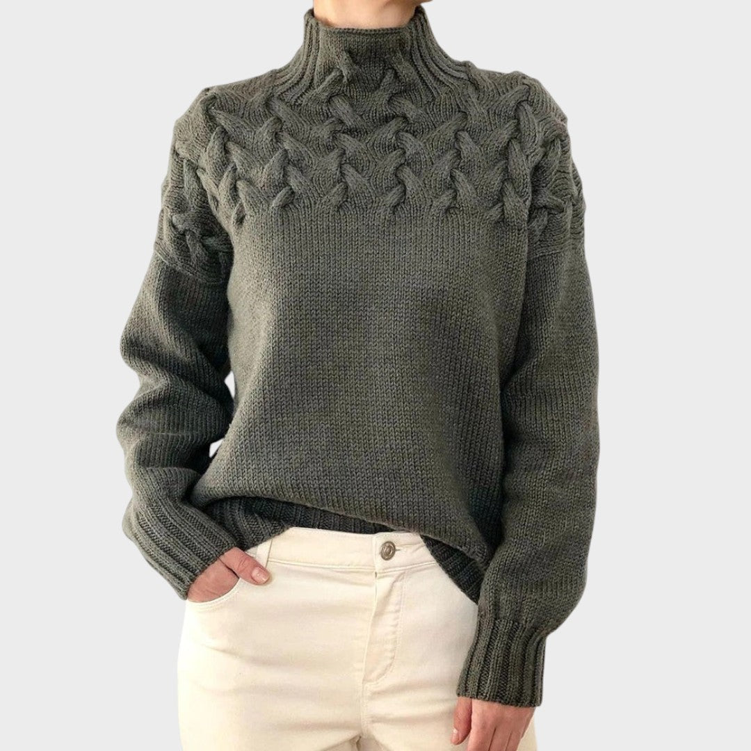 Lari | Stylový pletený svetr