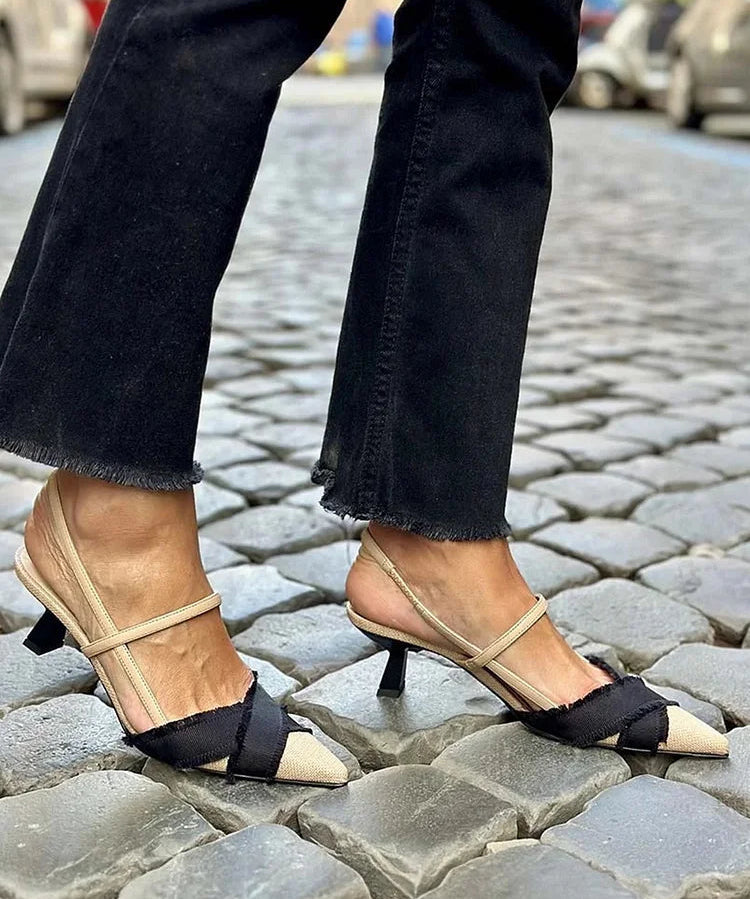 Florette - Elegantní slingback boty
