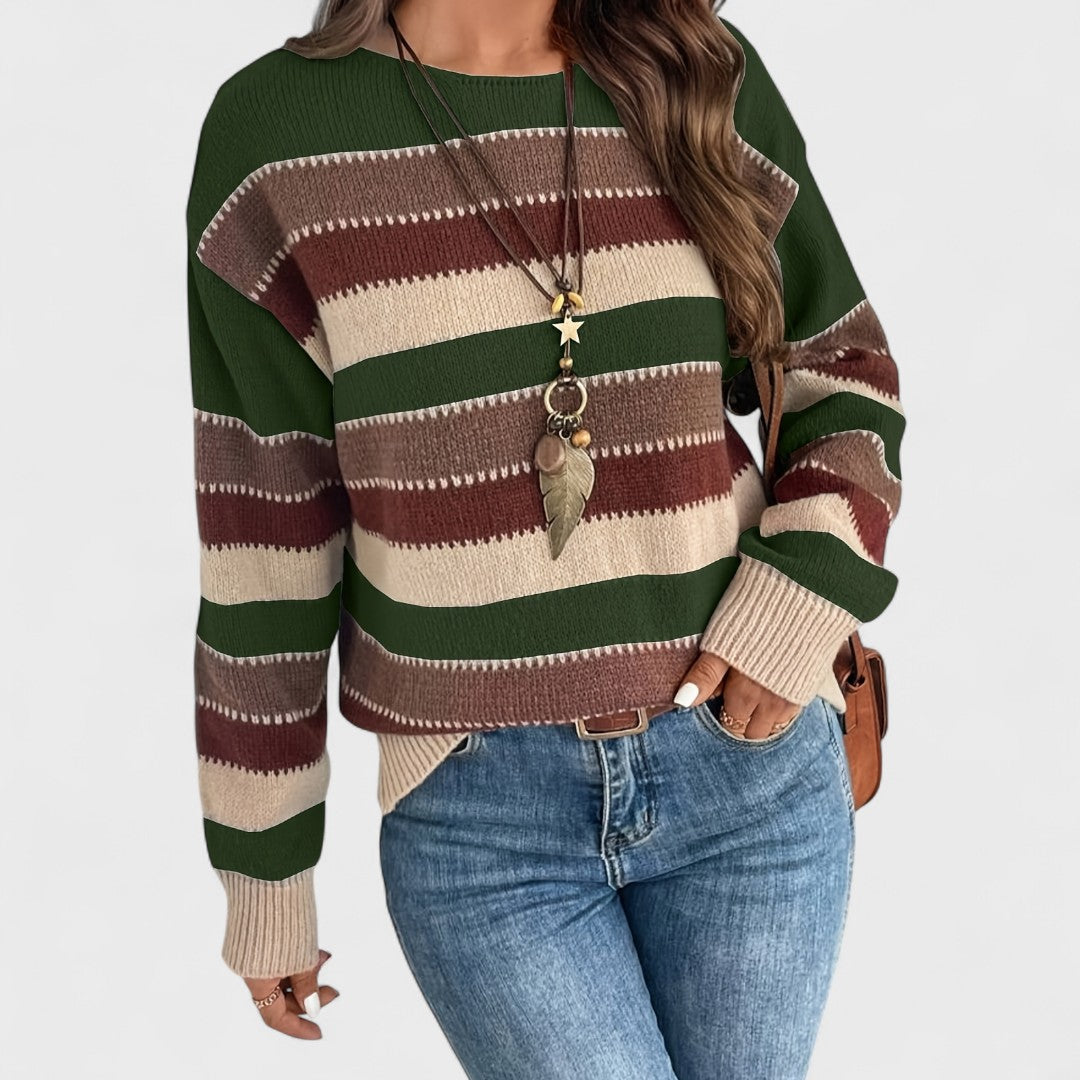 Maryanna - Dámský vintage svetr v ležérním stylu
