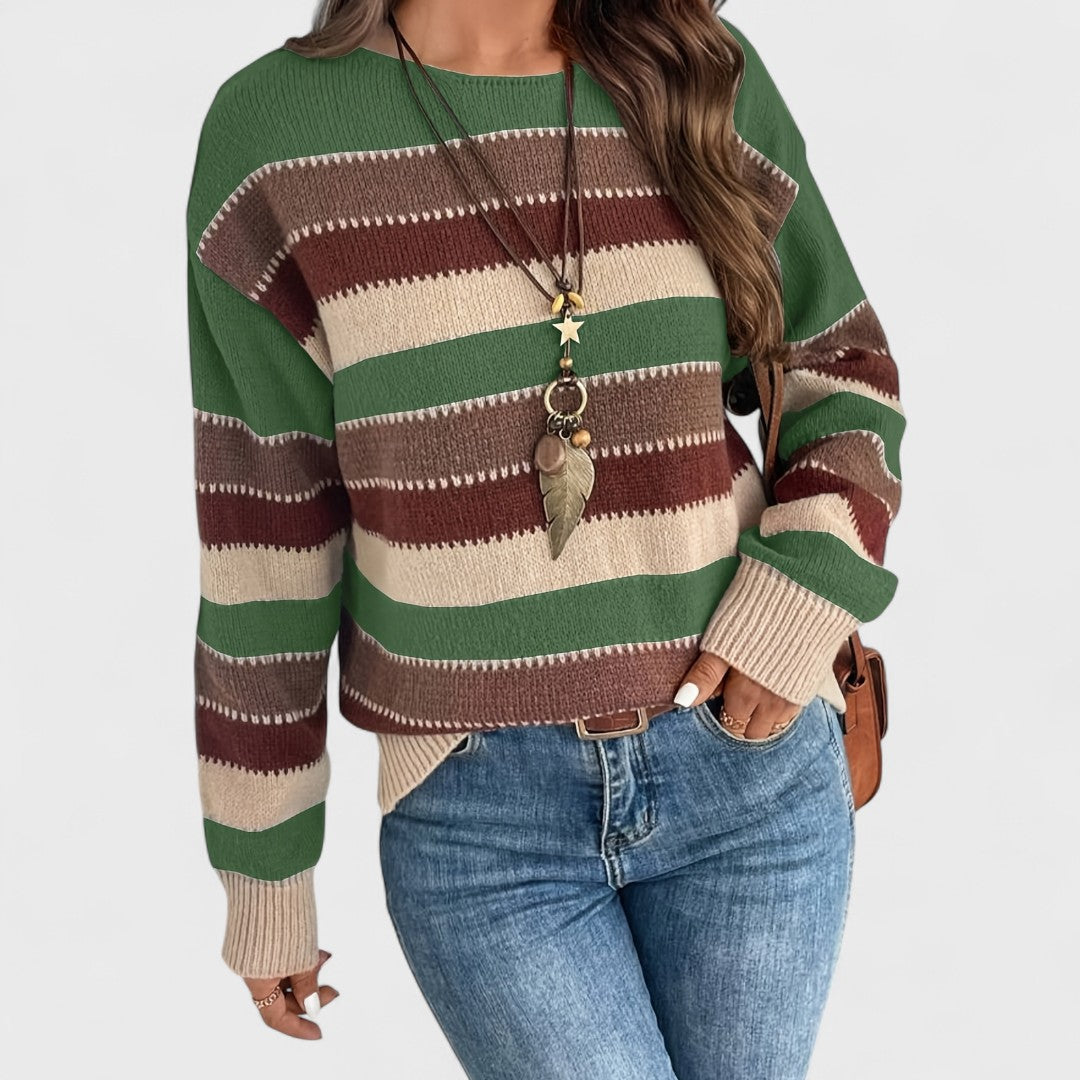 Maryanna - Dámský vintage svetr v ležérním stylu