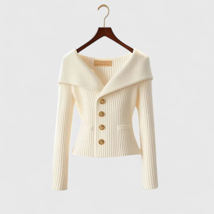 Clarisa | Elegant Knit Jacket for Stylish Appearances