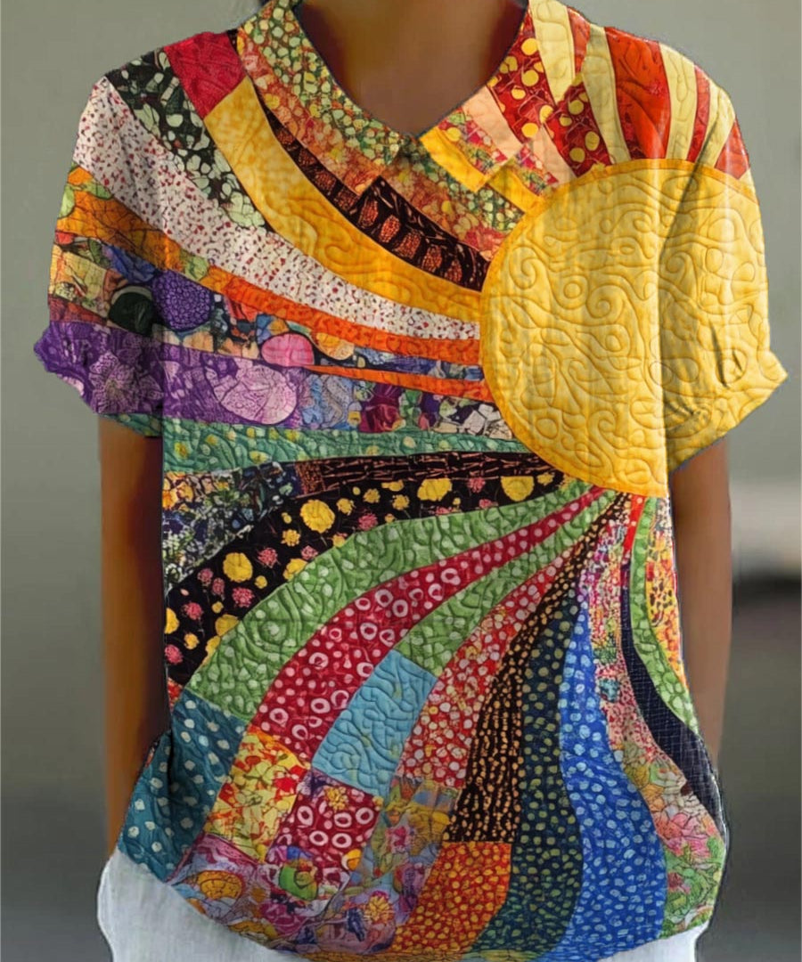 Mel - Košile Patchwork Sunburst