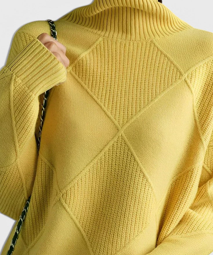 Jasmine Cashmere High Neck Jumper