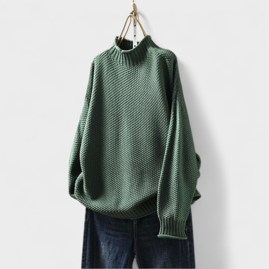 Natalia | Pletený Svetr" could be rephrased as "Natalia | Knit Sweater.