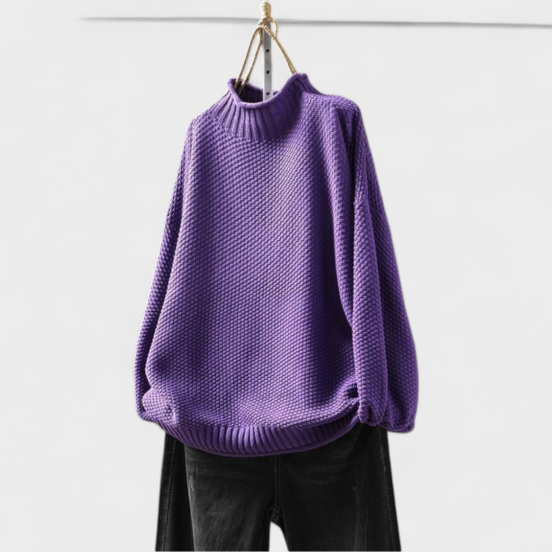 Natalia | Pletený Svetr" could be rephrased as "Natalia | Knit Sweater.