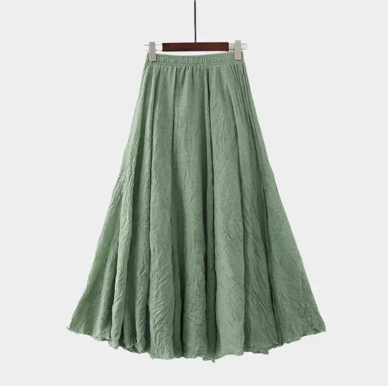Elegantní sukně s vysokým pasem