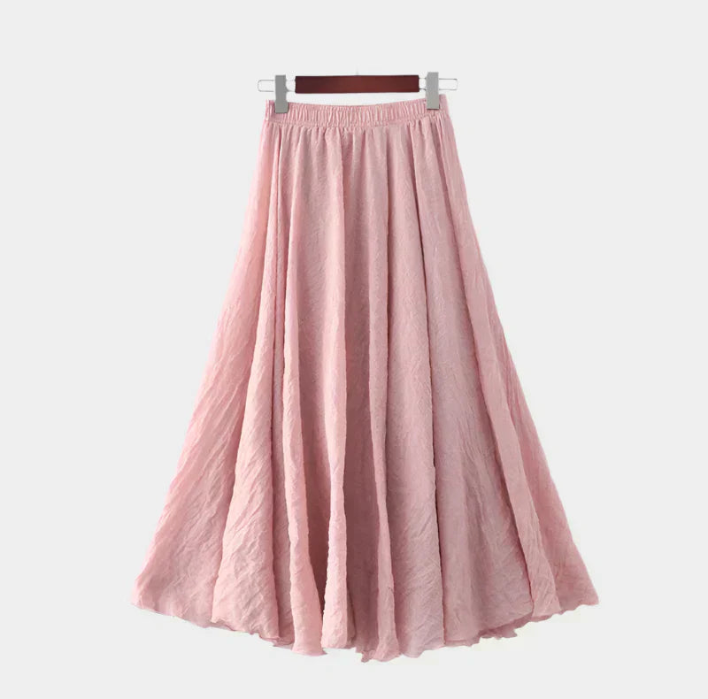 Sintija™ - Elegantní Sukně s Vysokým Pasem