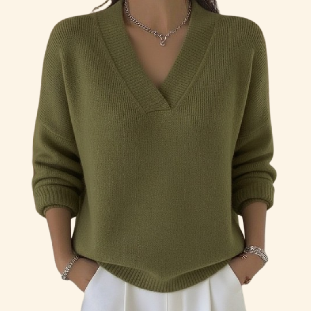 Noor V-Neck Sweater