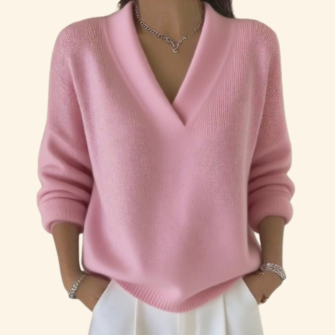 Noor V-Neck Sweater