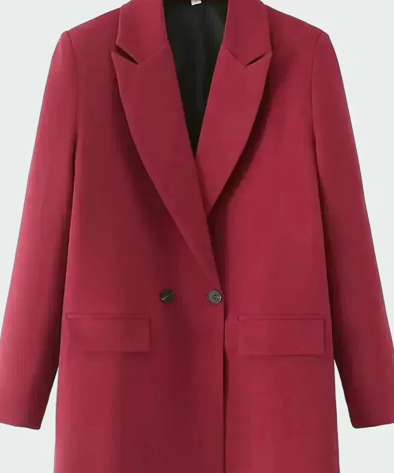 Oversized kabát s moderním střihem
