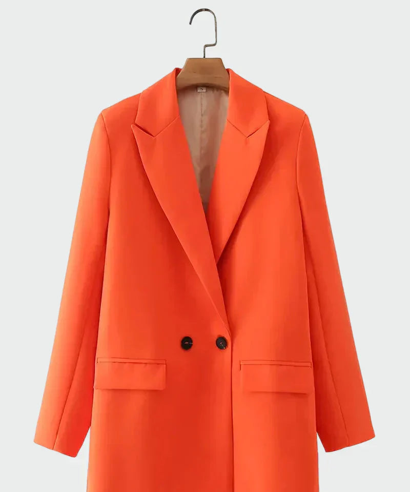 Oversized kabát s moderním střihem