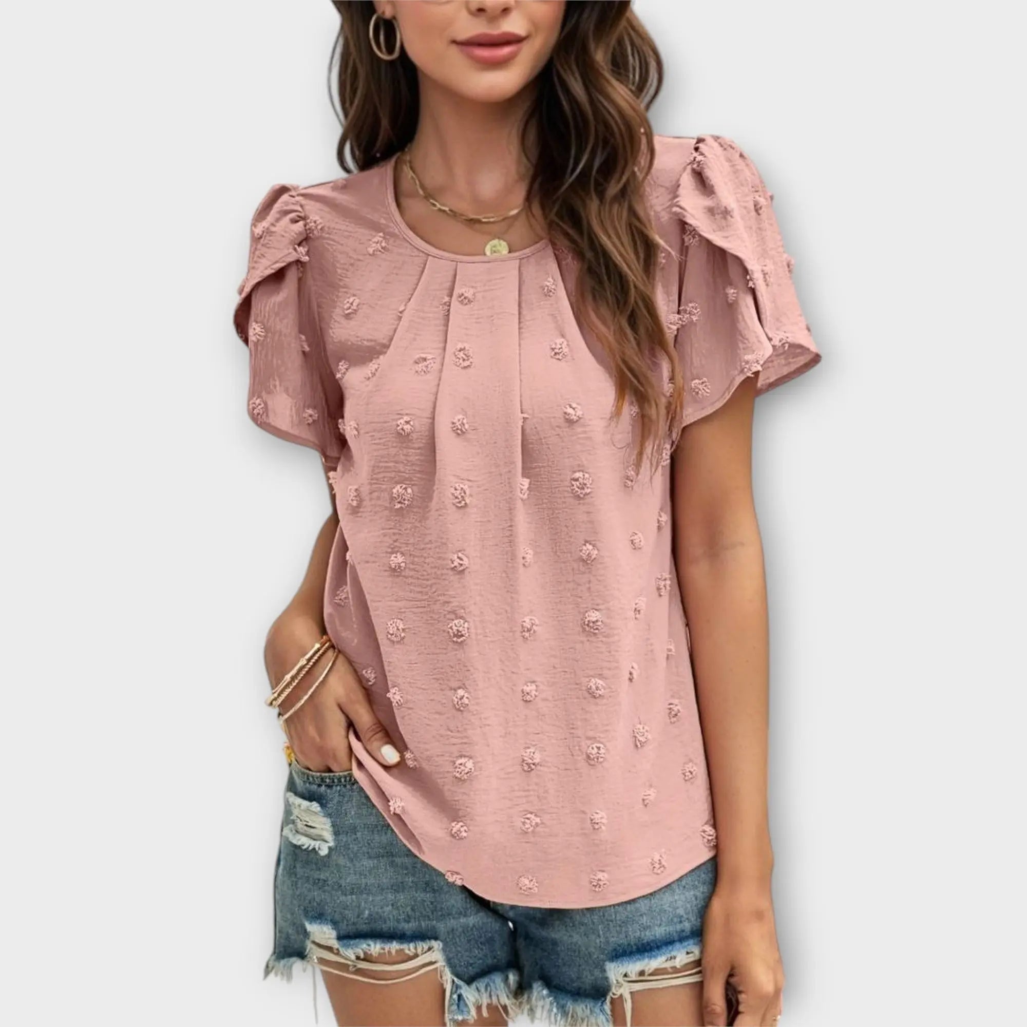 Laura | Perfektní puntíková blůza