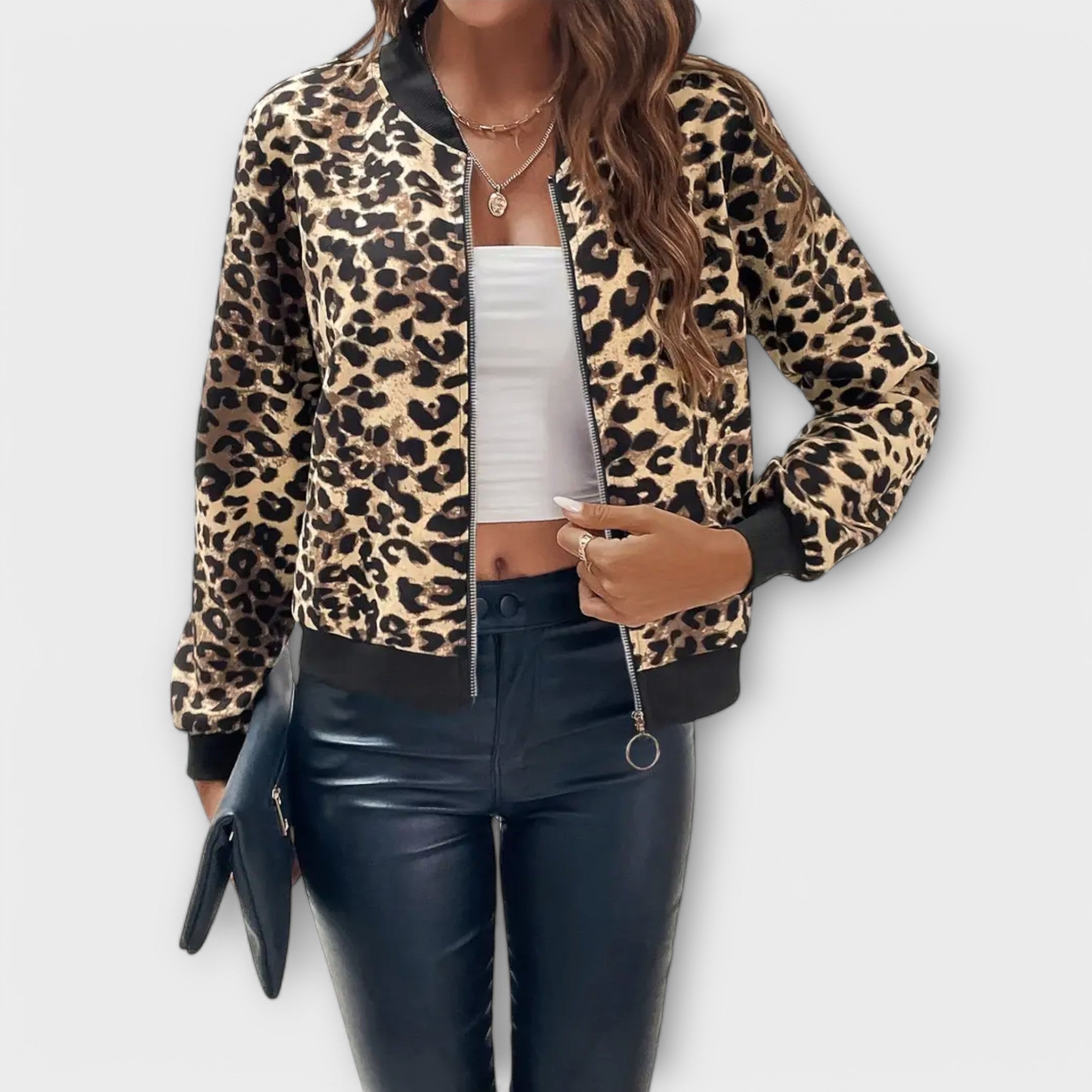 Raquel – Elegantní leopardí kabát