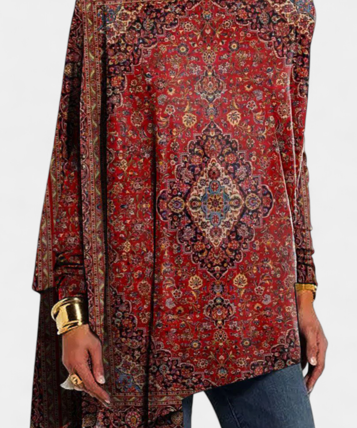 Elegant Boat Neck Andina Jumper