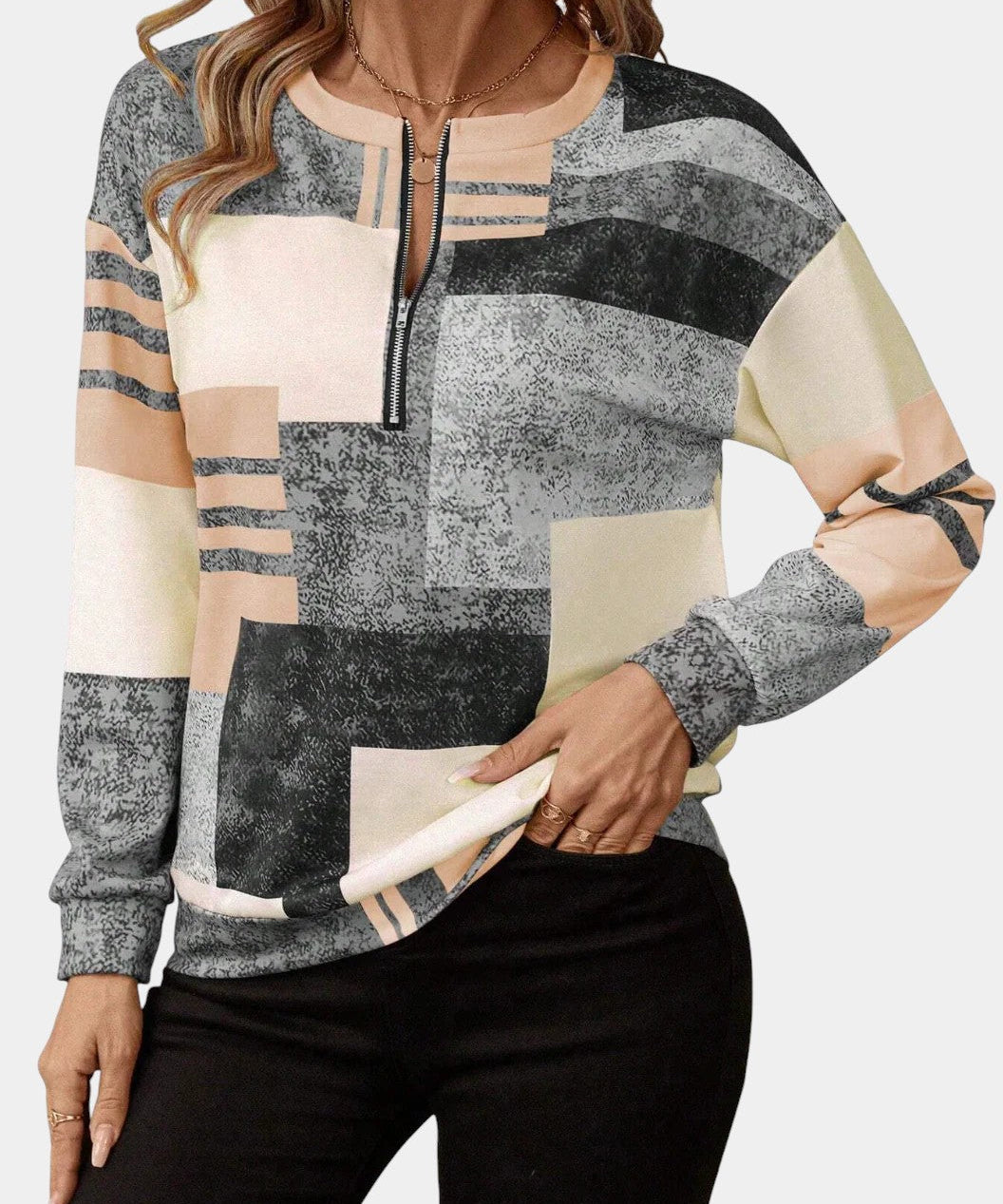 Mira Chic Vintage Style Top