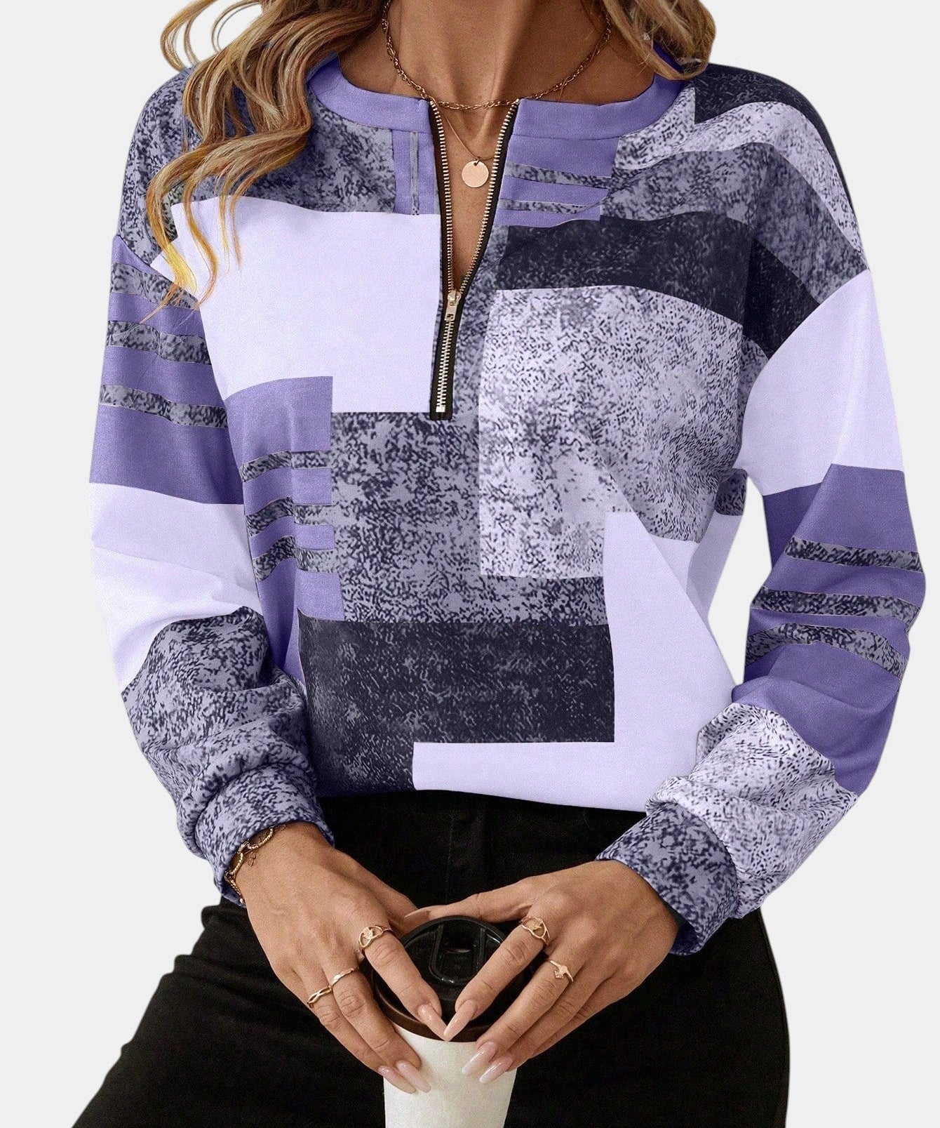 Mira Chic Vintage Style Top