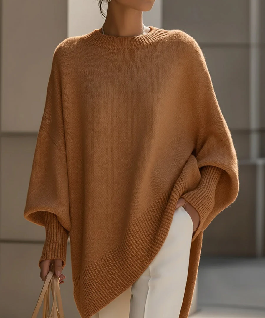 Oversized Poncho Sweater