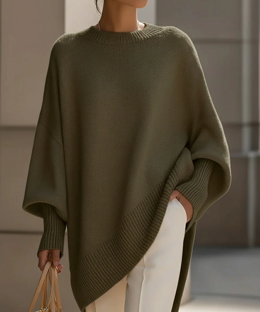 Oversized Poncho Sweater