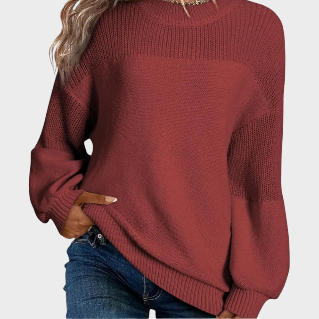 Carol | Oversized Pleated Sweater