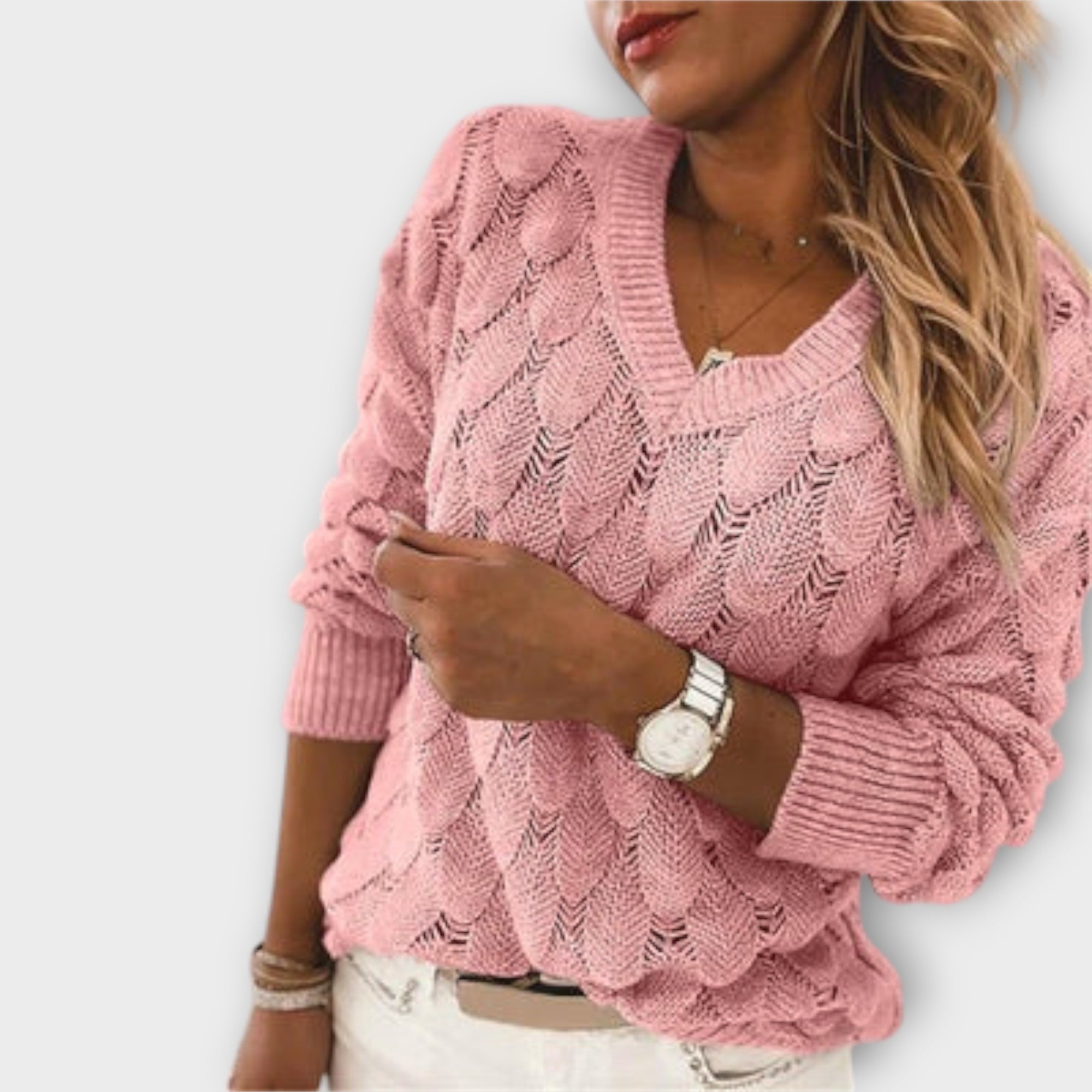 Noemier - V-Neck Sweater